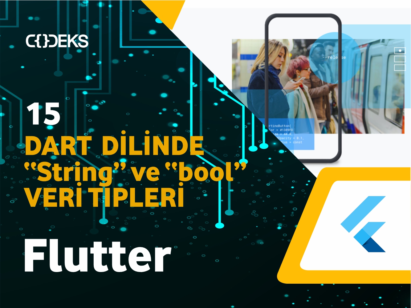 Dart Dilinde “String” ve “bool” Veri Tipleri